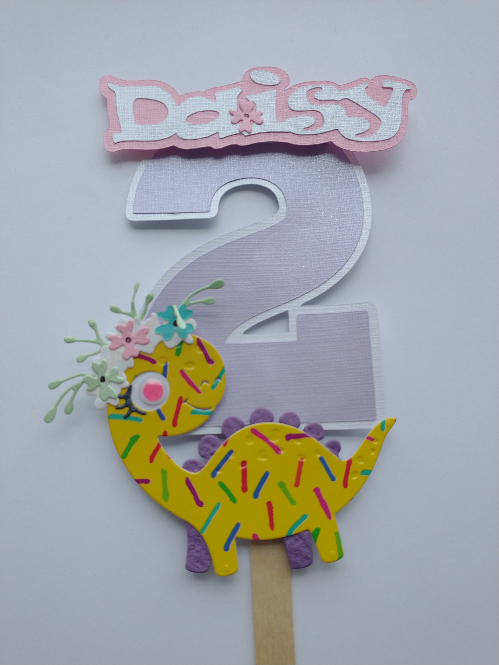custom dog birthday cake topper